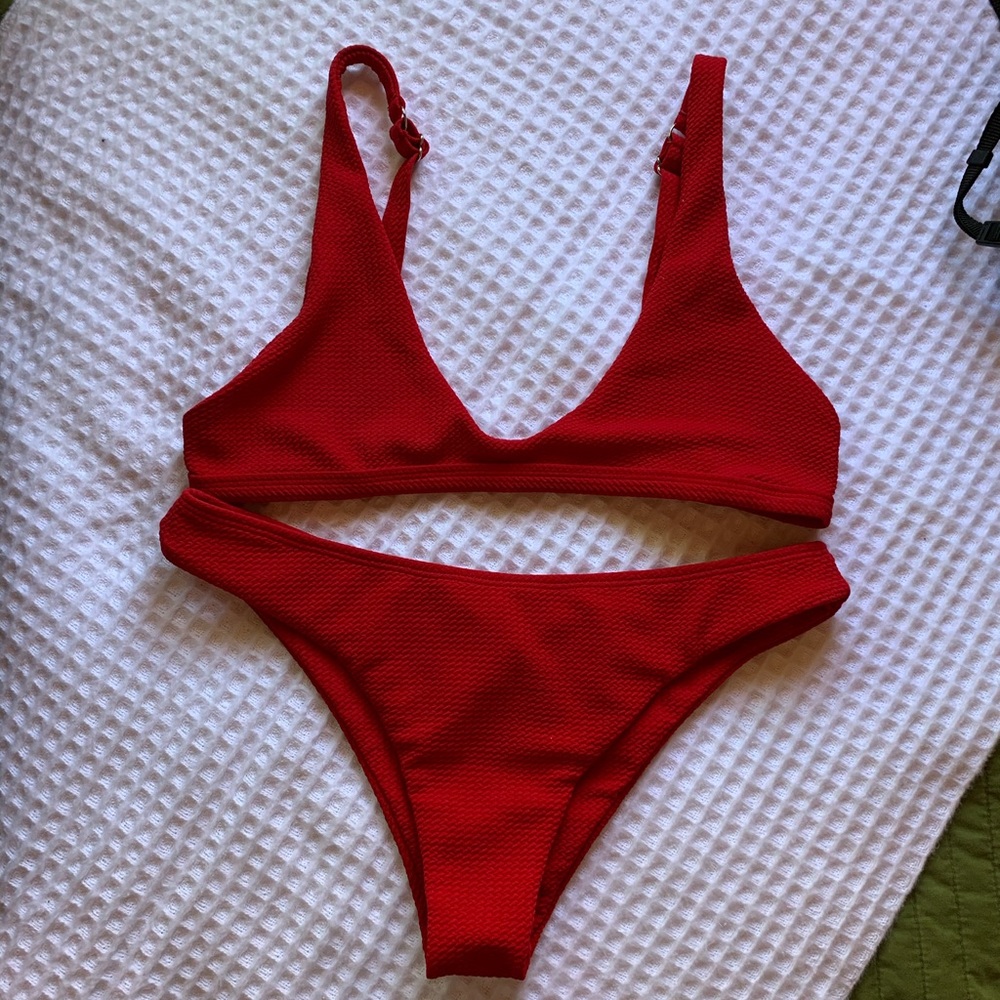 Red bikini